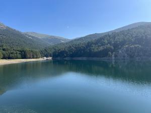 Concluye el segundo escalón del vaciado del embalse de El Tejo (El Espinar)